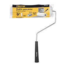 Rodillo delgado 9"X 3/8, PRETUL