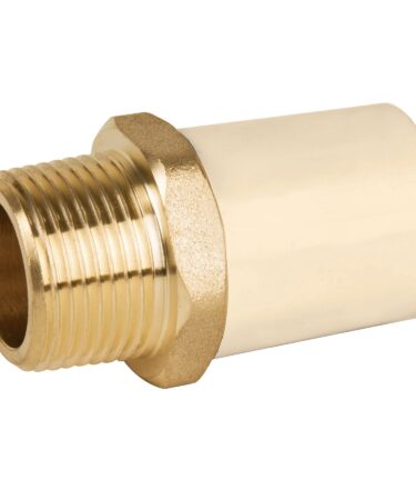 Adaptadores macho de CPVC, con inserto metálico ,Cod:45105