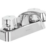Mezcladora plástica 4" para lavabo, manerales standard