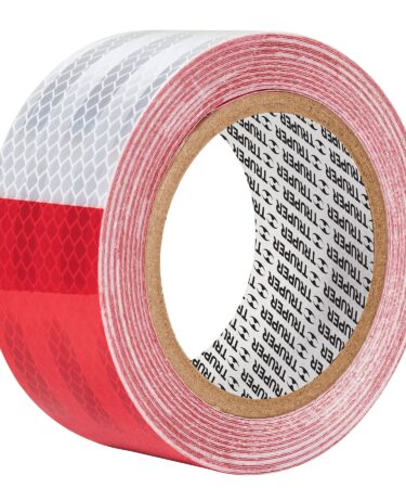 Rollo de 9 m x 2" de cinta reflejante de PVC, Truper