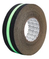 Rollo de 18m cinta antiderrapante fotolumini. 50 mm abrasivo
