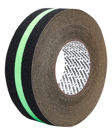 Rollo de 18m cinta antiderrapante fotolumini. 50 mm abrasivo