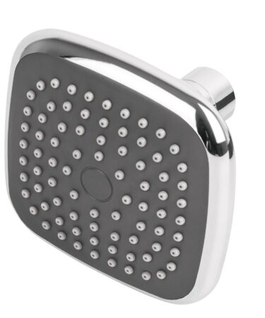 Regadera cuadrada de ABS 3-3/4" sin brazo, Foset  cod: 45066