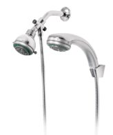 Regadera 3" con extensión tipo teléfono 5 funciones, Foset cod: 49433