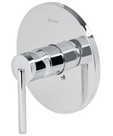 Monomando cromo para regadera sin desviador, Foset cod: 49931