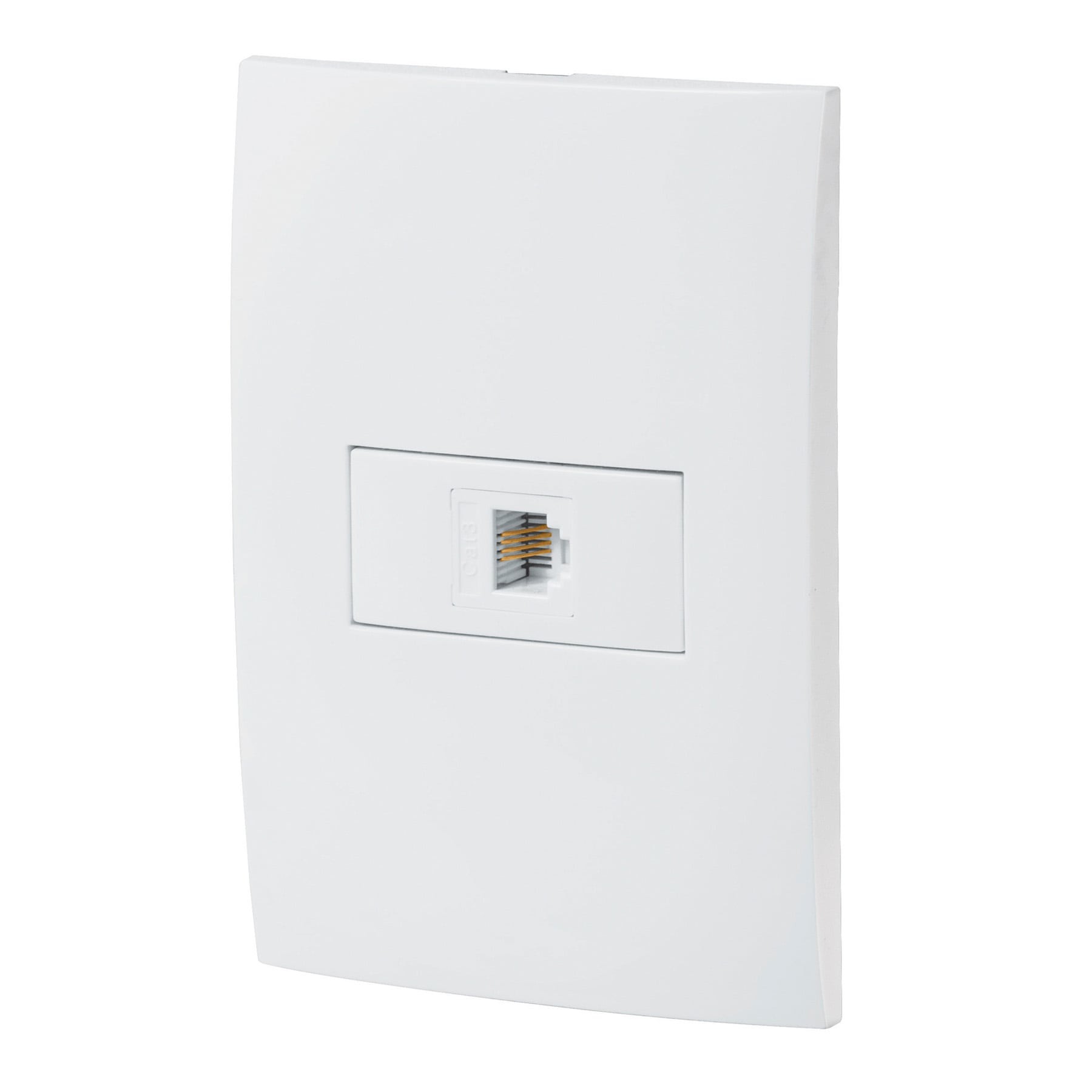 Placa armada con entrada para teléfono, línea Oslo, blanco Código:   46541
