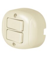Interruptor de sobreponer dúplex, Volteck Código:   47355