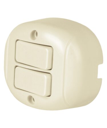 Interruptor de sobreponer dúplex, Volteck Código:   47355