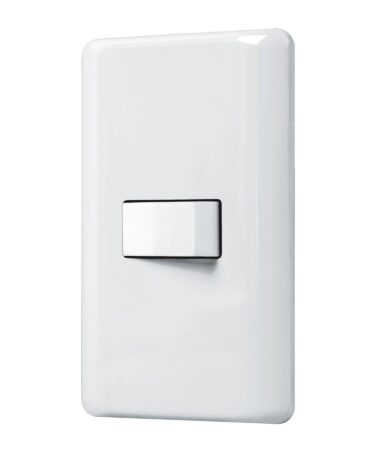 Placa armada con 1 interruptor de 3 vías, Volteck Basic Cod:25084
