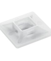 Base para cinchos con pegamento, 3 x 3 cm Cod: 49971