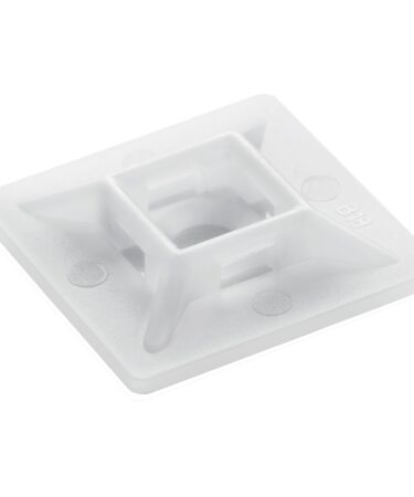 Base para cinchos con pegamento, 3 x 3 cm Cod: 49971