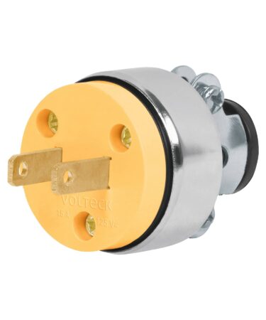 Clavija industrial blindada polarizada, Volteck Codigo:46200