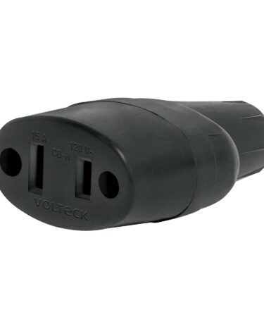 2 Contactos de PVC, Volteck Codigo: 46123