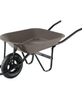 Carretilla 4.5 ft3 gris Neumática, bastidor tubular, Pretul  Codigo:22647
