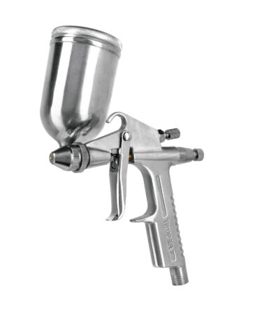 Pistola compacta p/retoque LVMP vaso alum, 0.5 mm, Truper Codigo:11098