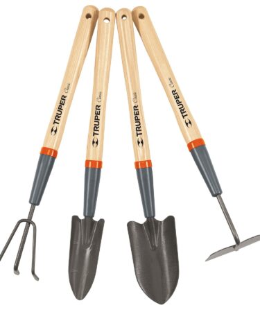 Juego de 4 herramientas de 15" para jardín, Truper Codigo:15040