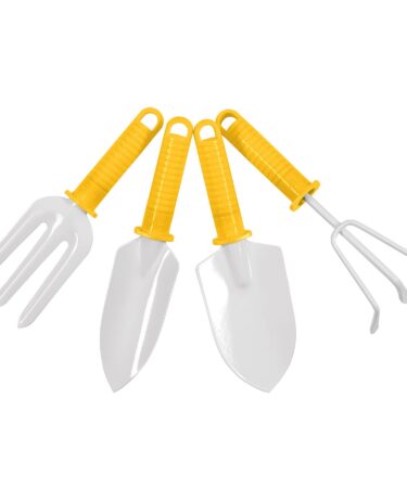 Juego de 4 herramientas de 5" para jardín, Pretul Codigo:21708