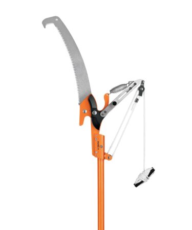Cortador de ramas altas mango telescópico 3.6 m fibra vidrio Codigo:18410