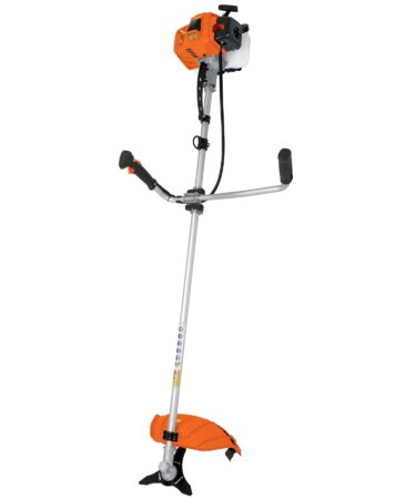 Desmalezadora a gasolina 63 cc mango "bici", 17" corte Codigo:12671