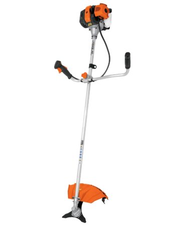Desmalezadora a gasolina 43 cc mango "bici", 18" corte Codigo:11031