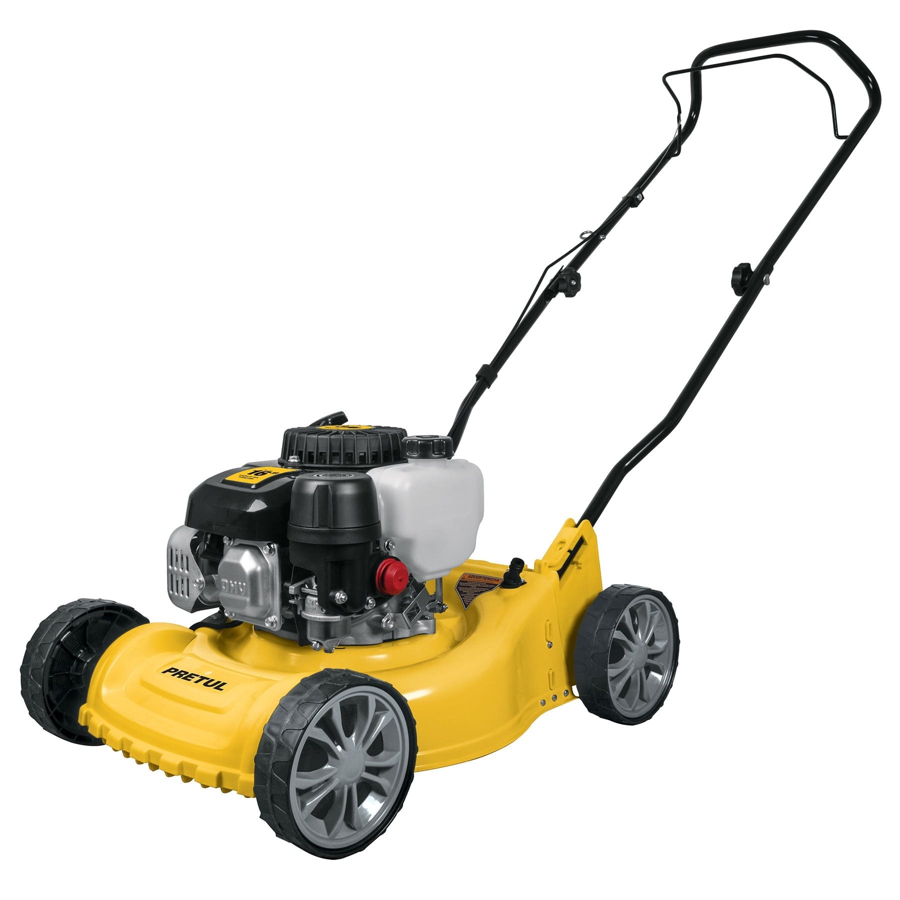 Podadora con motor a gasolina de 3 HP, 16" de corte, Pretul Codigo:20589