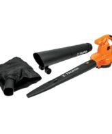 Sopladora/Aspiradora eléctrica 1,440W, con bolsa recolectora Codigo:18146