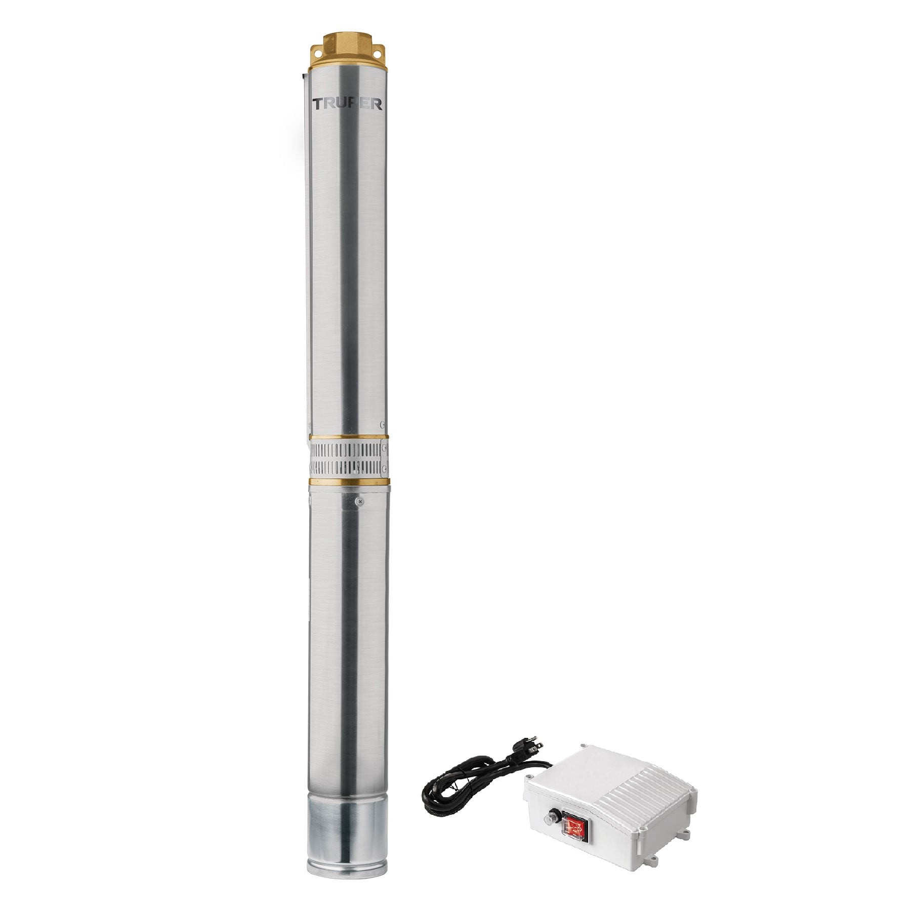 Bomba sumergible para pozo profundo, 2 HP, agua limpia Codigo:12627