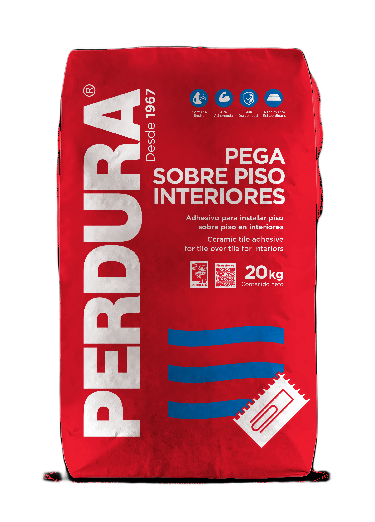 Pega Sobre Piso Interiores PERDURA®