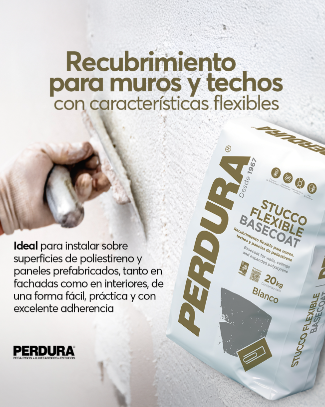 Stucco Flexible PERDURA® - Imagen 2