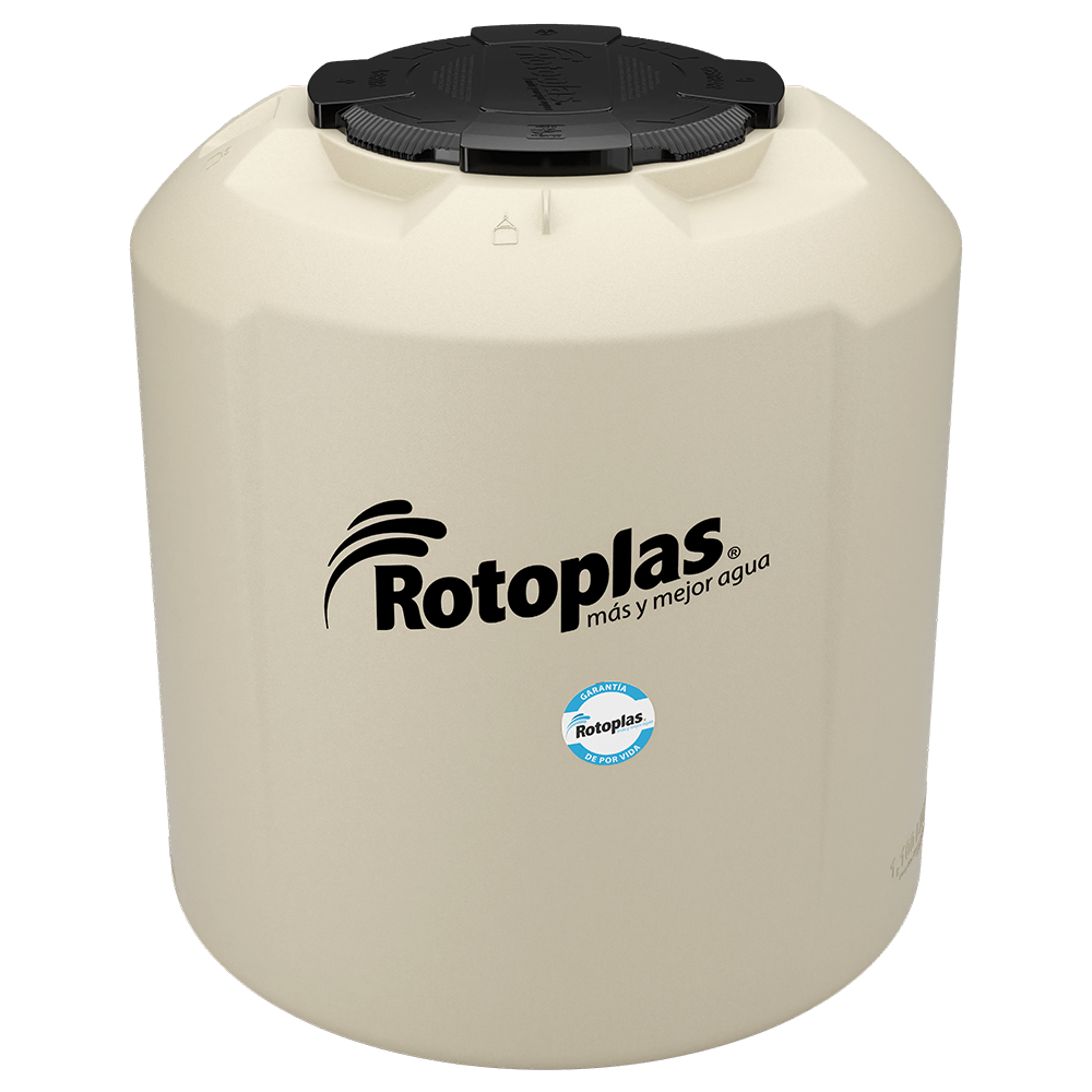 Tinaco Plus+ Tricapa 1100L Equipado ROTOPLAS®