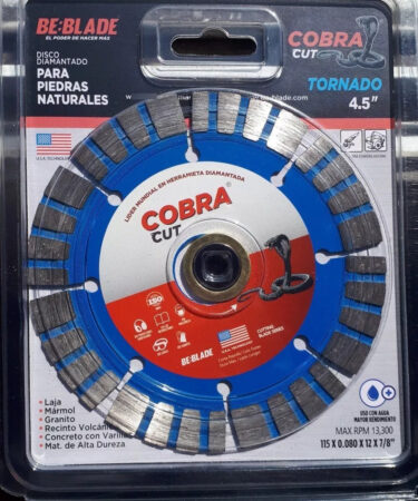 Disco Cobra Cut Tornado BE-BLADE® 4.5"