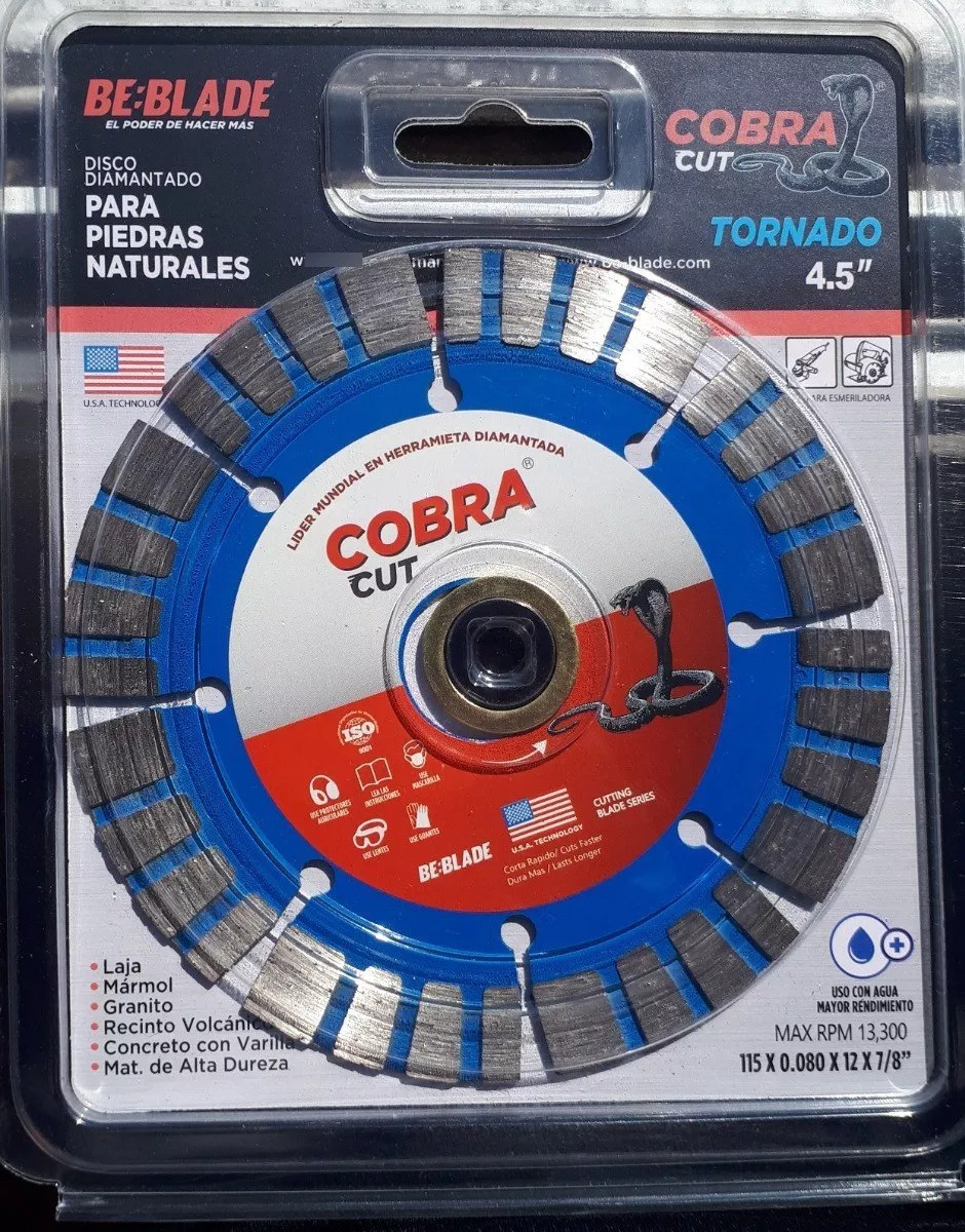 Disco Cobra Cut Tornado BE-BLADE® 4.5"
