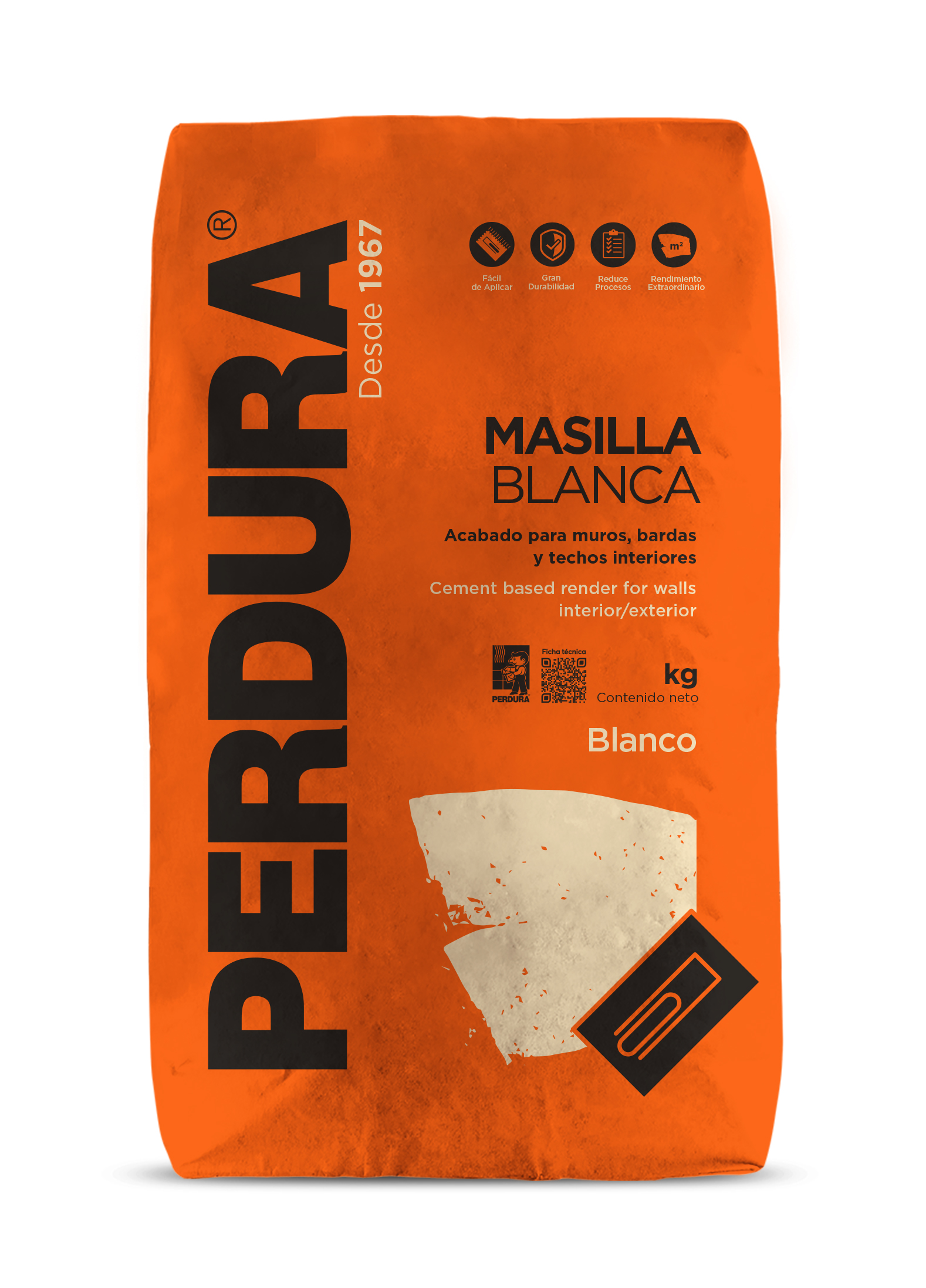 Masilla Blanca Natural PERDURA®