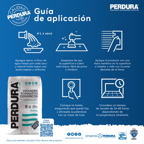Pega piso y marmol grandes formatos Ceramicos - Imagen 4